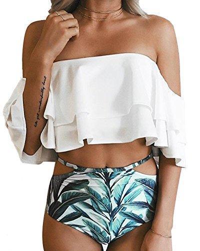 Ruffled Bikini Set