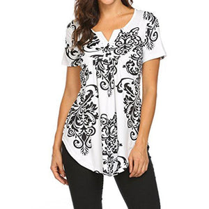 Casual Flare Tunic Blouse Shirt